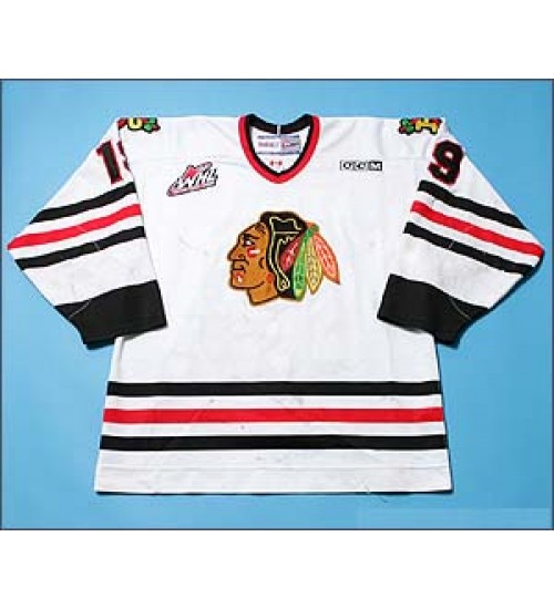 Custom WHL Portland Winterhawks 03 04 Brandon Dubinsky Home Hockey Jersey White